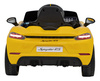 Pojazd Porsche Spyder RS 718 Żółty samochód sportowy