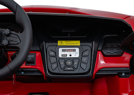 Pojazd Lamborghini Revuelto XL STRONG Czerwony