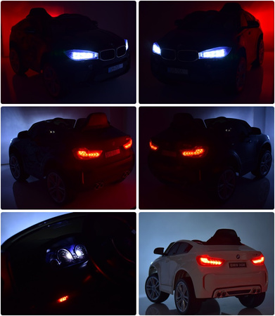 ORYGINALNE BMW X6M   W NAJLEPSZEJ WERSJI, MIĘKKIE SIEDZENIE, PILOT 2.4 GHZ/ 2199