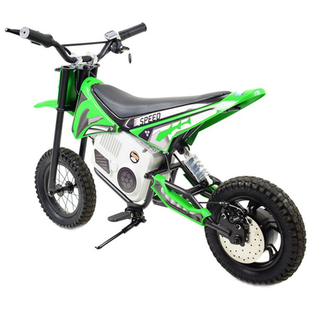 REWELACYJNY  MOTOR CROSSOWY SPEED   POMPOWANE KOŁA, STALOWA RAMA 36V/A9901