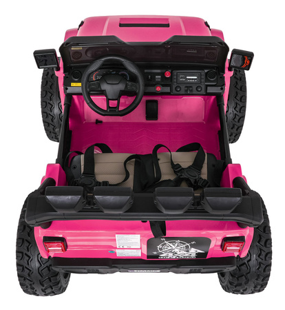 Pojazd Extreme Sport 4x4 Zmienna Wielkość Różowy