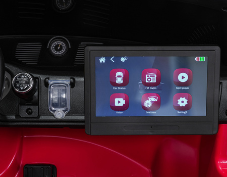 Pojazd Porsche 911 GT3 STRONG MP4 Czerwony