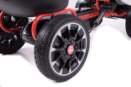 WIELKI LICENCJONOWANY  GOKART  FIAT ABARTH KOŁA EVA JAKOŚĆ /PB9388A