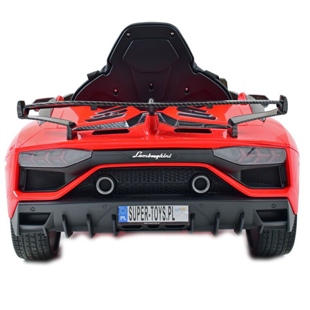 ORYGINALNE LAMBORGHINI AVENTADOR - WERSJA KARBON -  MIĘKKIE KOŁA, MIĘKKIE SIEDZENIE, SUPER JAKOŚĆ/SX2018