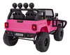 Auto terenowe OFF-ROAD 3.0 dla dzieci Różowy + Pilot + Wolny Start + Pasy + Audio LED