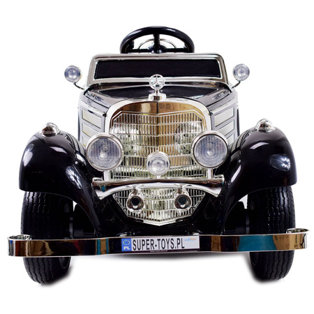 MERCEDES  RETRO TYP 540K DLA DZIECKA I DLA RODZICA, MIĘKKIE KOŁA EVA, MIĘKKIE SIEDZENIE,  FULL OPCJA/A200