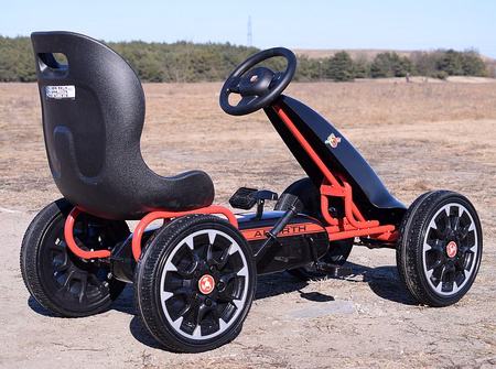 WIELKI LICENCJONOWANY  GOKART  FIAT ABARTH KOŁA EVA JAKOŚĆ /PB9388A