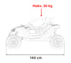 Pojazd Buggy SR SUPER 66 Czerwony