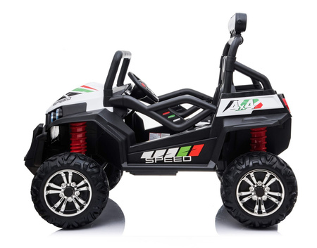 MEGA BUGGY 4X4  2x12V SPEED NEW DLA 2 DZIECI, MĘKKIE KOŁA, MIĘKKIE SIEDZENIA/S2588