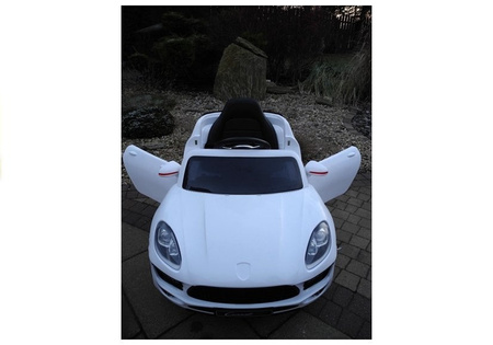 Auto na Akumulator Porsche Cayenne Biały
