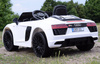 ORYGINALNE AUDI  R8 SPYDER  W NAJLEPSZEJ WERSJI, MIĘKKIE SIEDZENIE, PILOT 2.4 GHZ/ 2198