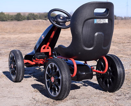 WIELKI LICENCJONOWANY  GOKART  FIAT ABARTH KOŁA EVA JAKOŚĆ /PB9388A