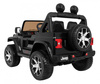 Jeep Wrangler Rubicon terenowy na akumulator dla dzieci Czarny + Pilot + 4x4