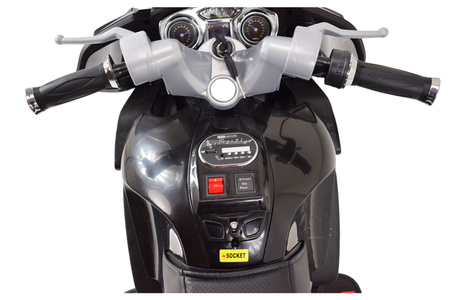 NAJWIĘKSZY SUPER SZYBKI MOTOR  ŚCIGACZ POLICYJNY 118, MIĘKKIE KOŁA, MIĘKKIE SIEDZENIE, GAZ W RĄCZCE, HAMULEC /HZB118