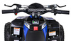 Quad HIPERFECT na akumulator Niebieski 35km/h + Silnik 1000W + Koła pompowane + Regulacja siedzenia