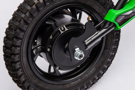 REWELACYJNY  MOTOR CROSSOWY SPEED   POMPOWANE KOŁA, STALOWA RAMA 36V/A9901