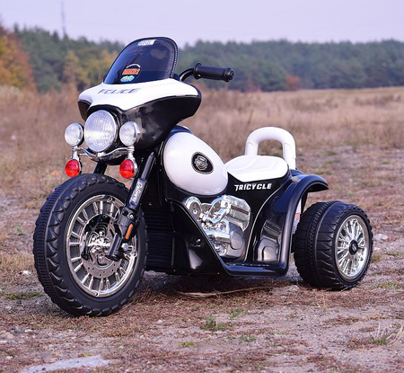 MOTOR  POLICYJNY - PIERWSZY MOTOREK DLA DZIECKA, 3 KOŁOWY/JT568