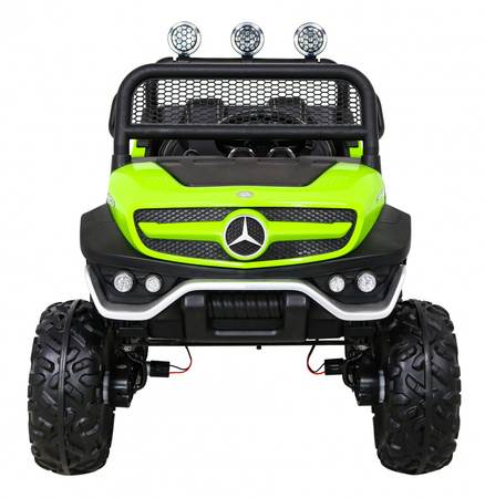 Mercedes Benz Unimog dla dzieci Zielony + Napęd 4x4