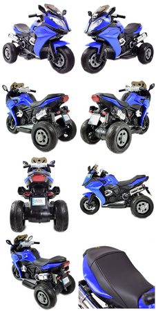 WIELKI  MOTOR ŚCIGACZ, MIĘKKIE KOŁA EVA, MIĘKKIE SIEDZENIE STRONG 2 EXCLUSIVE/NEL-1300