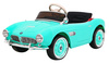 Autko BMW 507 Retro elektryczne dla dzieci Zielony
