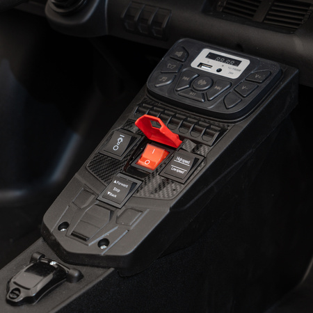 Auto Lamborghini Aventador SV na akumulator dla 2 dzieci Biały