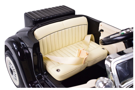 MERCEDES  RETRO TYP 540K DLA DZIECKA I DLA RODZICA, MIĘKKIE KOŁA EVA, MIĘKKIE SIEDZENIE,  FULL OPCJA/A200