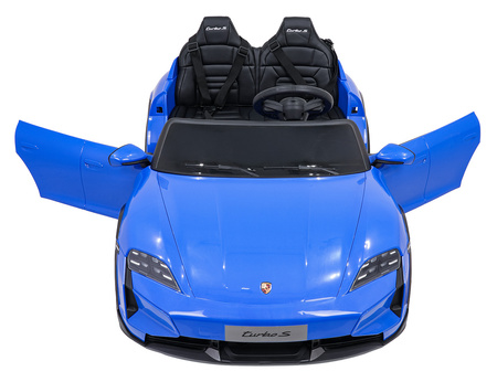 Pojazd Porsche Taycan Turbo S Niebieski