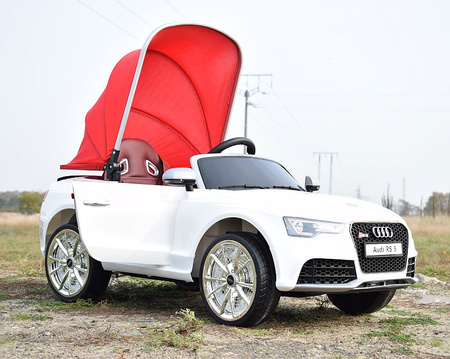 ORYGINALNE AUDI RS 5 Z DASZKIEM, FUNKCJĄ BUJANIA, MIĘKKIM SIEDZENIEM/RS5