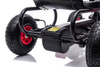 DUŻY GOKART NA PEDAŁY SUPER POWER 5, POMPOWANE KOŁA/G18