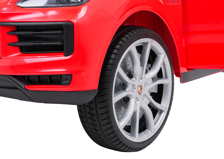 Pojazd Porsche Cayenne Czerwony