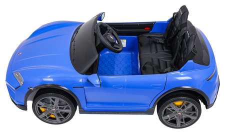 Pojazd Porsche Taycan Turbo S Niebieski