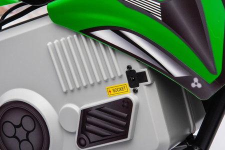 REWELACYJNY  MOTOR CROSSOWY SPEED   POMPOWANE KOŁA, STALOWA RAMA 36V/A9901