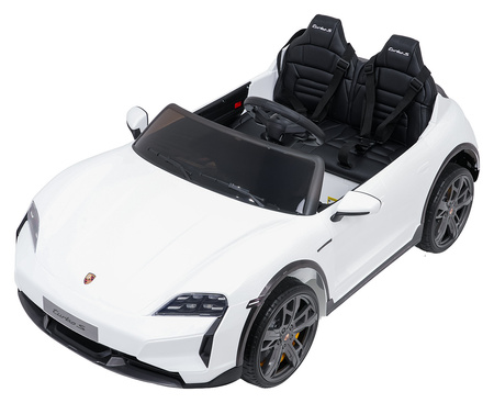 Pojazd Porsche Taycan Turbo S Biały