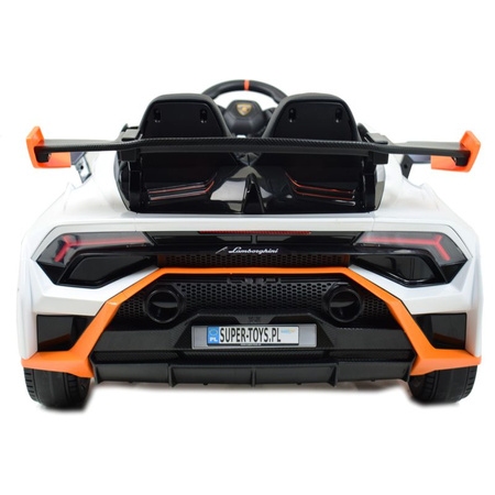 ORYGINALNE DRIFTUJĄCE  LAMBORGHINI  HURACAN STO NA AKUMULATOR/SMT-555-24V