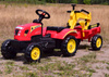 TRAKTOR NA PEDAŁY Z PRZYCZEPĄ I KOPARKĄ/ TR3007