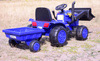 TRAKTOR NA AKUMULATOR Z PRZYCZEPĄ - JCX, PILOT/S-617