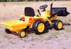 TRAKTOR NA AKUMULATOR Z PRZYCZEPĄ - JCX, PILOT/S-617
