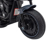 Motorek Chopper FASTER na akumulator dla dzieci Szary + Radio FM + Panel audio + LED