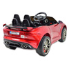 AUTO NA AKUMULATOR JAGUAR F TYPE, MIĘKKIE KOŁA, MIĘKKIE SIEDZENIE, SUPER JAKOSĆ - LAKIER/QLS5388
