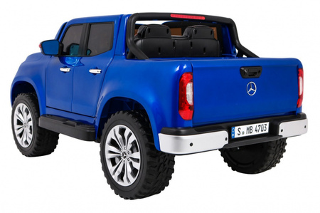 Mercedes Benz X-Class dla dzieci Lakier Niebieski Pickup 4x4