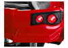 Quad na Akumulator BDM0906 Pompowane Koła Czerwony