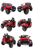 MEGA JEEP PERFECT 002 EXCLUSIVE 4x4 , WOLNY START/ MIĘKKIE KOŁA, LAKIEROWANY HP-002