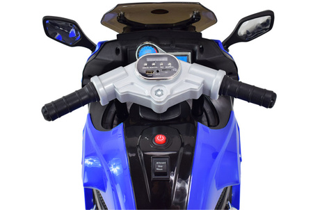 WIELKI  MOTOR ŚCIGACZ, MIĘKKIE KOŁA EVA, MIĘKKIE SIEDZENIE STRONG 2 EXCLUSIVE/NEL-1300