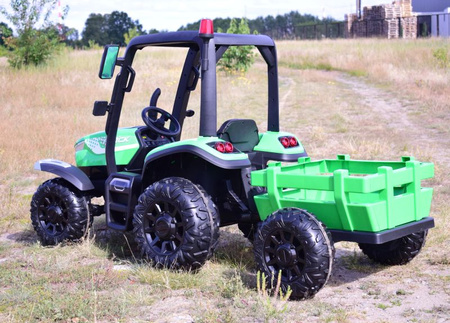 OLBRZYMI TRAKTOR Z PRZYCZEPĄ ,24V, 4X4 JAKOŚĆ/BLT206