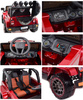 MEGA JEEP  FULLTIME, NAPĘD 4X4,  1X12V ,WOLNY START/ MIĘKKIE KOŁA, FUNKCJA BUJANIA EXCLUSIVE LAKIER/7588