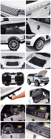 RANGE ROVER -  MIĘKKIE KOŁA, MIĘKKIE SIEDZENIE, DŹWIĘK SPORTOWY SILNIKA, PEŁNA OPCJA/DK-RR999