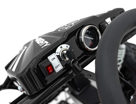 Pojazd Gokart Elektryczny MAIGHTY Czarny