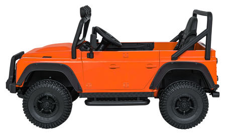 Pojazd Land Rover Defender 110 SVX Concept Pomarańczowy