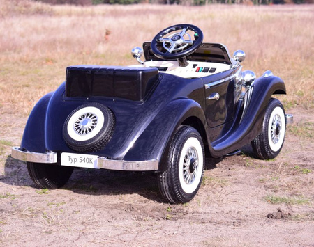 MERCEDES  RETRO TYP 540K DLA DZIECKA I DLA RODZICA, MIĘKKIE KOŁA EVA, MIĘKKIE SIEDZENIE,  FULL OPCJA/A200
