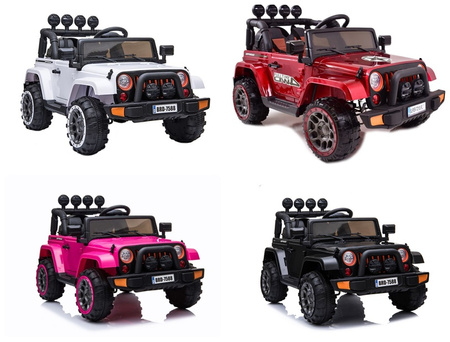 MEGA JEEP  FULLTIME, NAPĘD 4X4,  1X12V ,WOLNY START/ MIĘKKIE KOŁA,  FUNKCJA BUJANIAEXCLUSIVE/7588